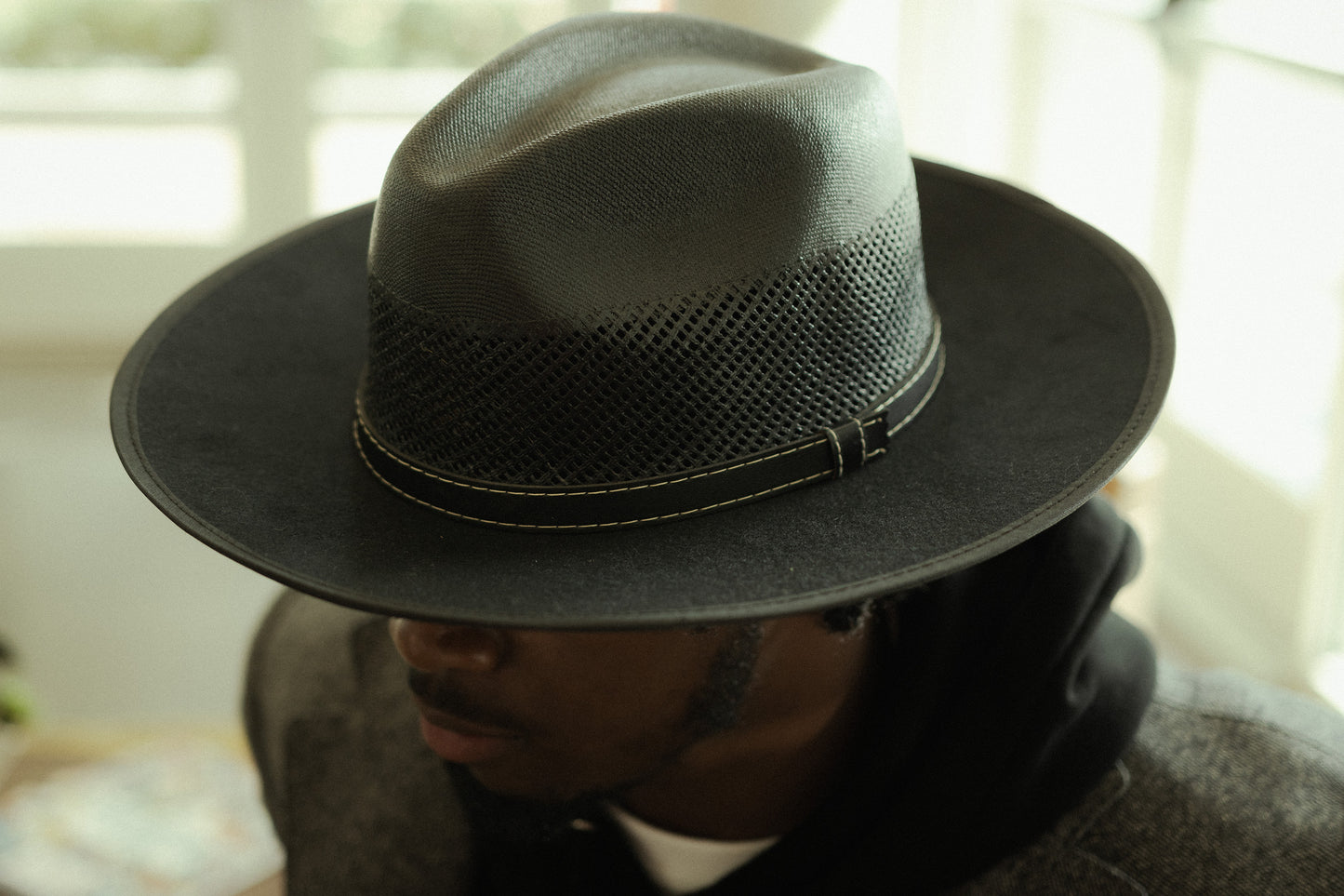 Black Stallion (Straw & Suede) - The Raymond Charles Collection